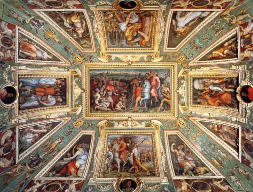 renaissance-art:  Giorgio Vasari c. 1555-1565 Palazzo Vecchio Florence    