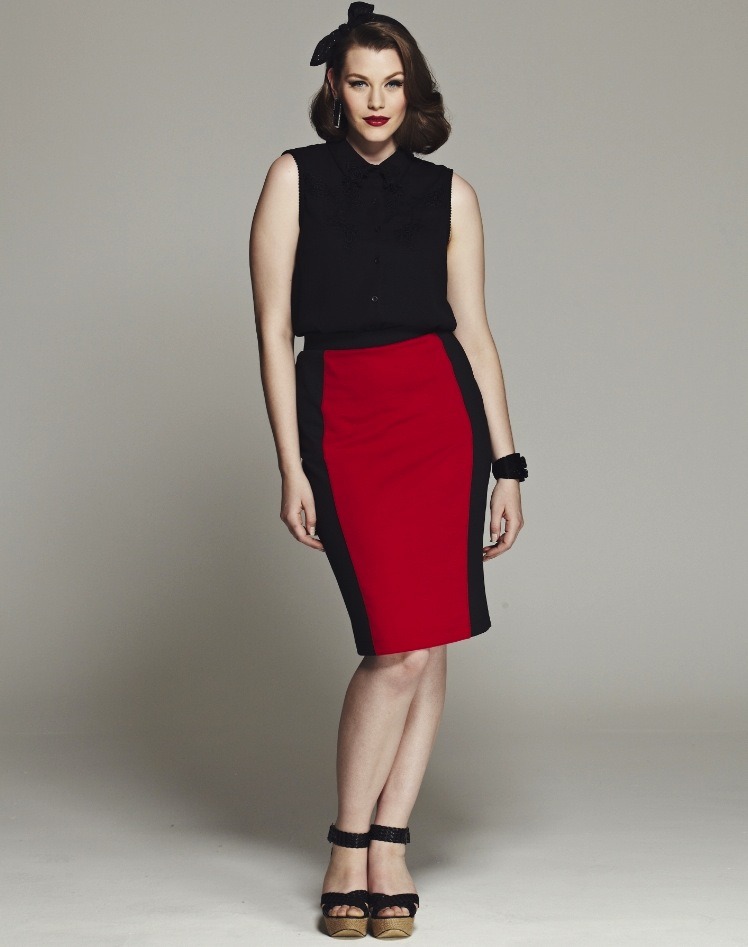 curveappeal:  Laura Catterall for Simply Be34E bust, 29 inch waist, 41 inch hips