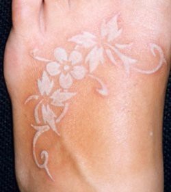 White Ink Tattoos Are Mesmerizing: Here's 10 for Proof