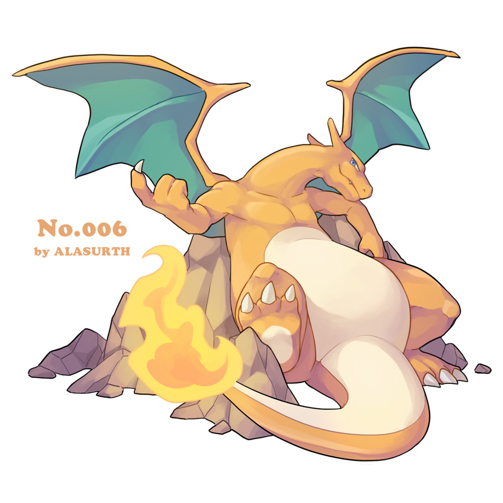kenyome:  For Pokedex art project on Weibo