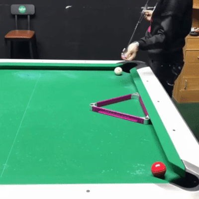 petermorwood:There are trick shots, tricky shots and cat shots.The real trick is to combine them.