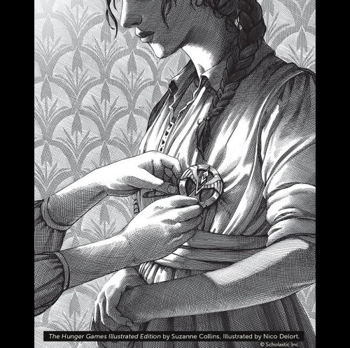 New Edition Of The Hunger Games By Suzanne Collins! More Than Thirty Stunning Black And White Illustrations