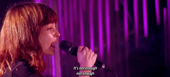 chvrchesgifs:  Clearest Blue