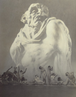 weirdcreep:Beelzebub by William Mortensen, 1926