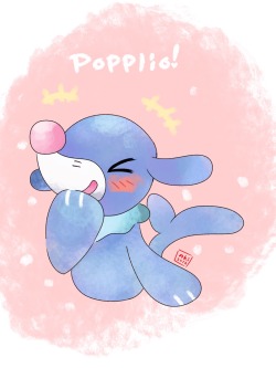 akiaki-san:  Aaaaah, Popplio has a really