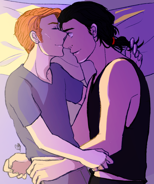 I participated in the first ever Kylux Big Bang and this is my art for @amoresophisticatedkrackel‘s 