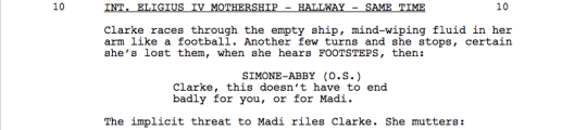 That’s a wrap for Season 6! Hope you enjoyed this epic finale, written by creator Jason Rothenberg and directed by the wonderful Ed Fraiman. First up, Clarke’s second and last goodbye to her mother.