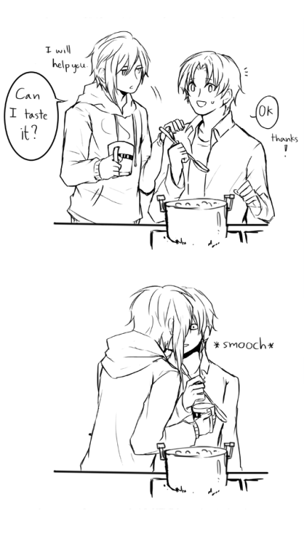 suisen00:  [Stardew Valley] Let’s make the pumpkin soup. - my short comic   （*’∀’人）♥    I not good in English. But I really want to draw it. [Really   Embarrassed story UWAAAHHH *blushh*   (〃∀〃)ゞ  (ﾉ∀`♥)    ]  