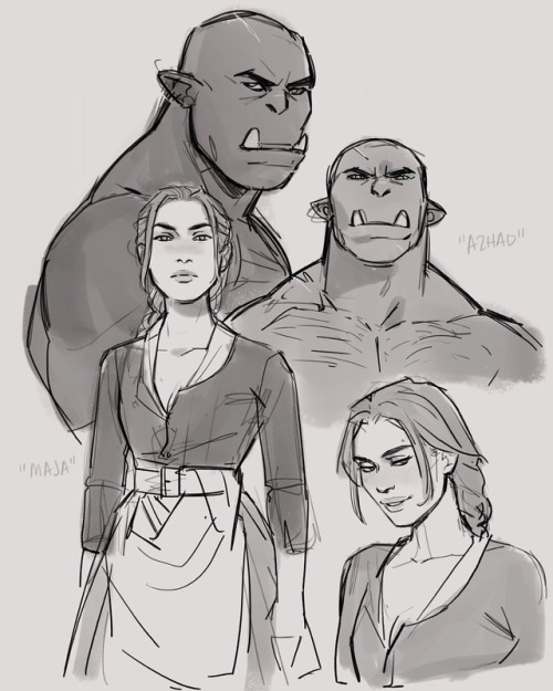 love me some orcs x human romance