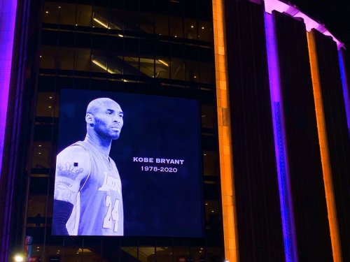 thepurpletape: MSG pays tribute to Kobe Bryant New York will always love you!!!