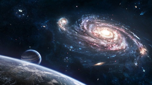 sexdrugsandfishes:The Cosmos. The infinite universe and it’s mysteries, making us look so small and 