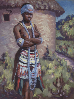 artworthybodies:Xhosa Maiden - George Pemba