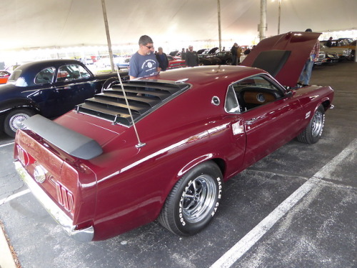 fromcruise-instoconcours: ‘69 Boss 429 Mustang with the engine bored out to 521 cubes