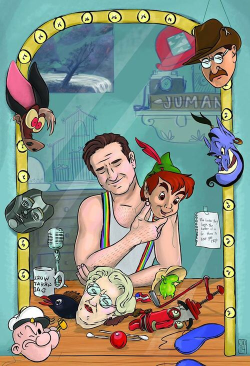stillmotionpicture:  I think this, hands down is the best Robin Williams tribute picture I’ve seen.