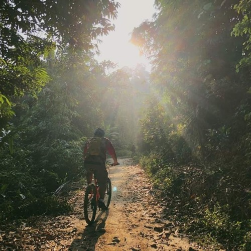 fakawi:Into the sunrise.  #BansheeBikes #Spitfire  Pic by @adrihazimrashid