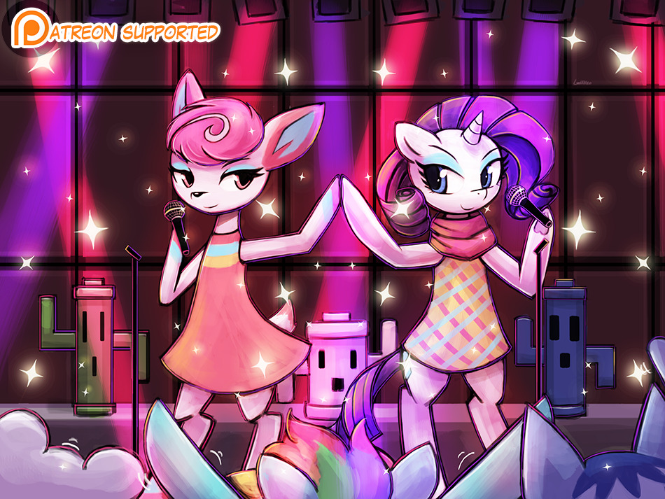 nsfwneko:  Here’s the public release for the Animal Crossing x MLP patreon milestone