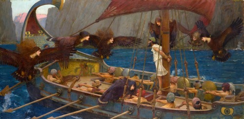 Odyseyus and the sirens, John William Waterhouse