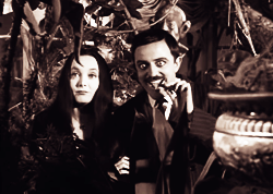 sarahhstrong:  Favourite TV Pairings » Gomez &amp; Morticia Addams 