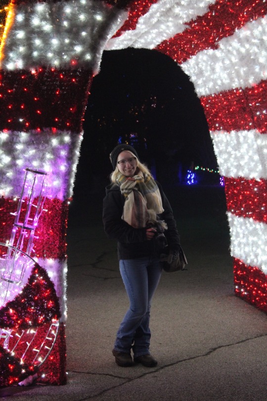 Went to the Cleveland Zoo lights the other night with @katiiie-lynn and my old coworker, first time in a couple years. They’ve changed stuff around and we had a blast. 