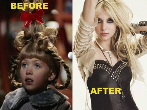Porn Pics Taylor Momsen then and now. Merry Christmas