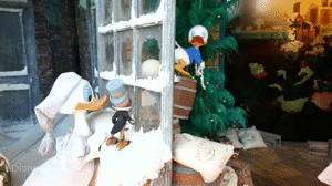 disney-park-junkie:Walt Disney’s “A Christmas Carol” window displays, WDW, Emporium.