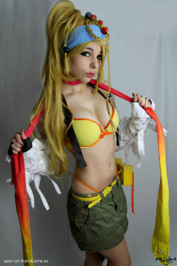 sakafai:  Sexy and nice Rikku cosplay from