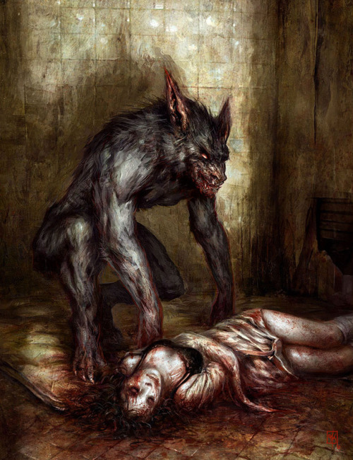 worldofdarkness-eyecandy:  Artwork by:   Michel Koch  