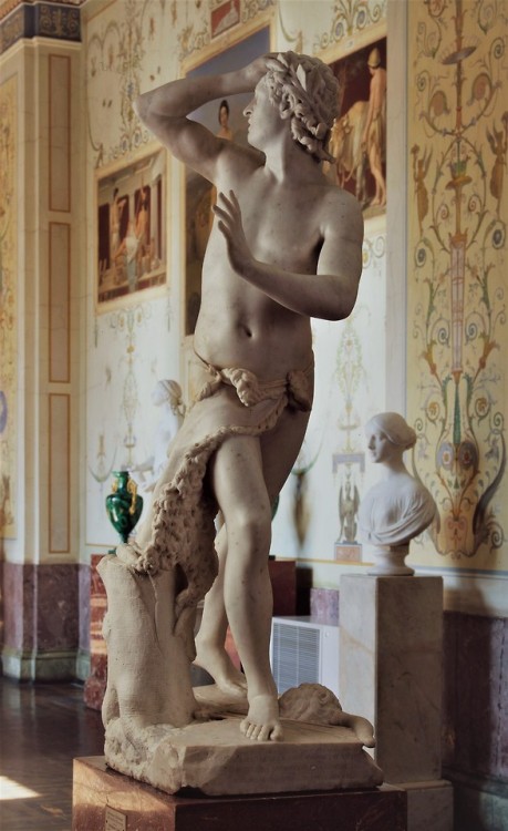 barcarole:Canova’s Orpheus and Hebe at the Hermitage.