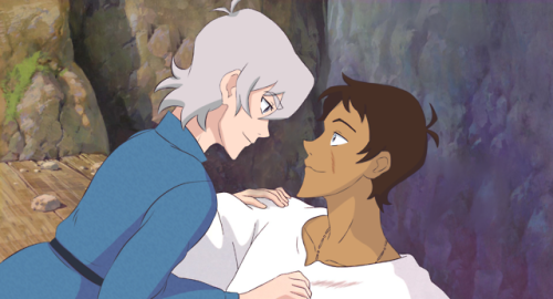 “Keith, your hair looks just like starlight.”A Klance version of Howl’s Moving Cas