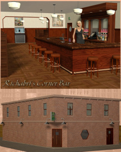 A Set Of 36 Props Replicating A Type Of Small, Neighborhood Bar That  Features Both