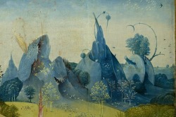 Misterdoor:  Hieronymus Bosch - The Garden Of Earthly Delights (Left Panel, Detail)