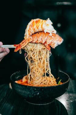 accras:  Lobster Ramen