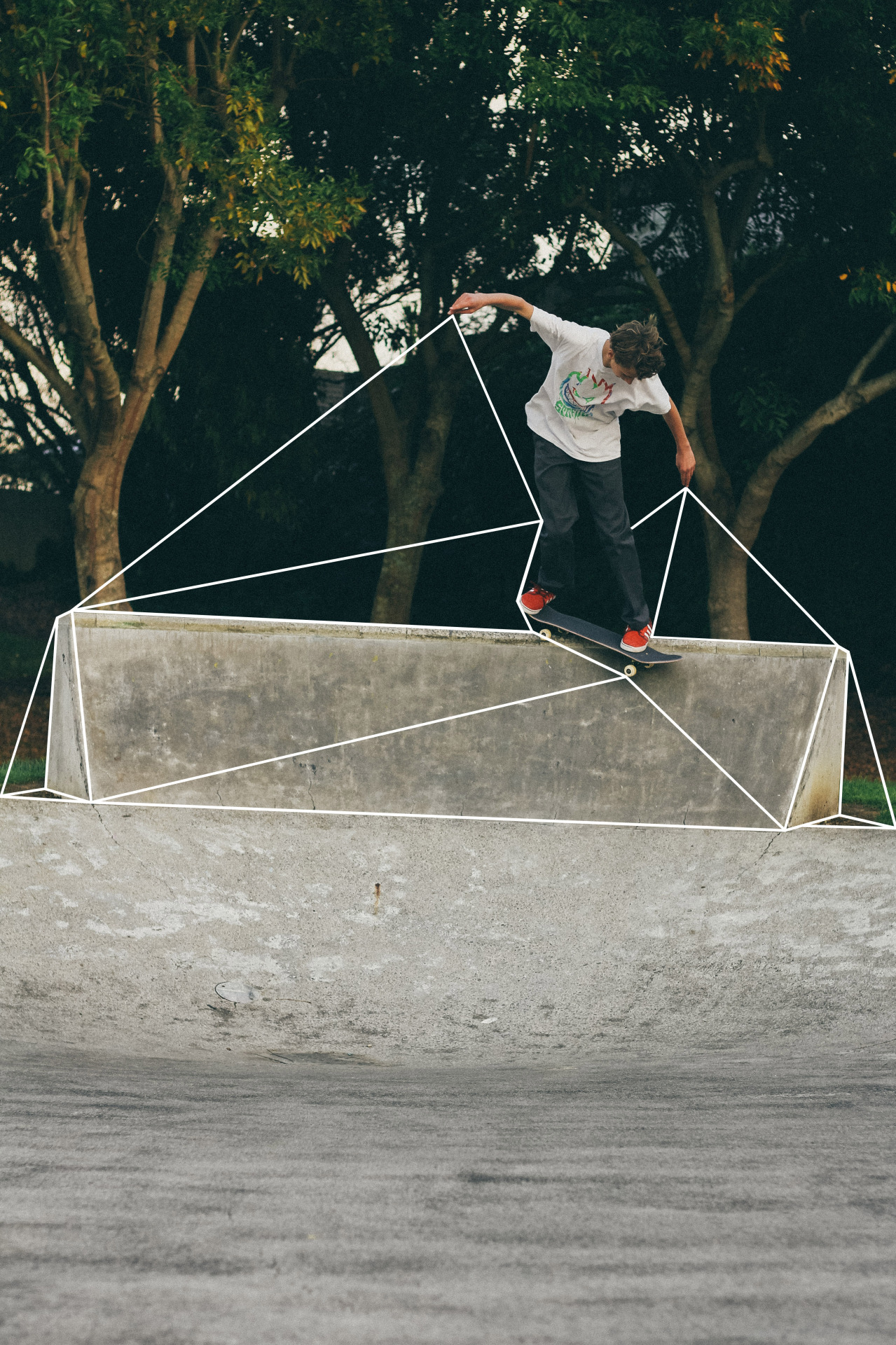 dextermurray:  A Quick Line Drawing over a Back Smith by Felix | Dexter Murray 