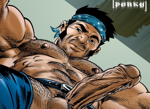 yesyaoiyeah:  Mark Foley from Porky drawn by Logan Kowalsky Just love him x)