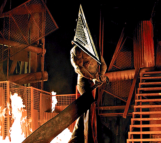 🖤🤍 on X: remember pyramid head in silent hill revelation   / X