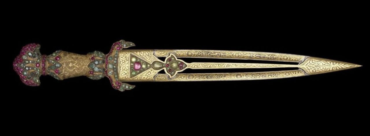 art-of-swords:  Dagger from a Rifle SetDated: 1732-1733 (Early Modern)Culture: TurkishMedium: