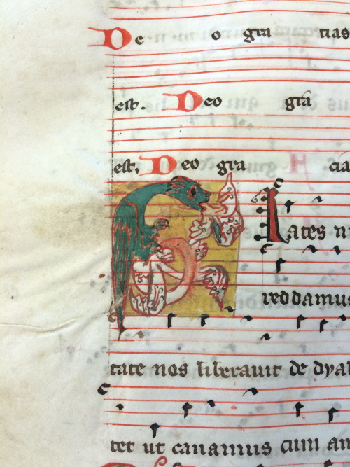 Ms. Codex 1572, Part 2; Inhabited InitialsThis is the second part of a two part post on Ms. Codex 15