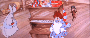 its-mewsical:I’m just a rag dolly,Happy and smilin’ all dayA little rag dolly,Wishin’ your worries a