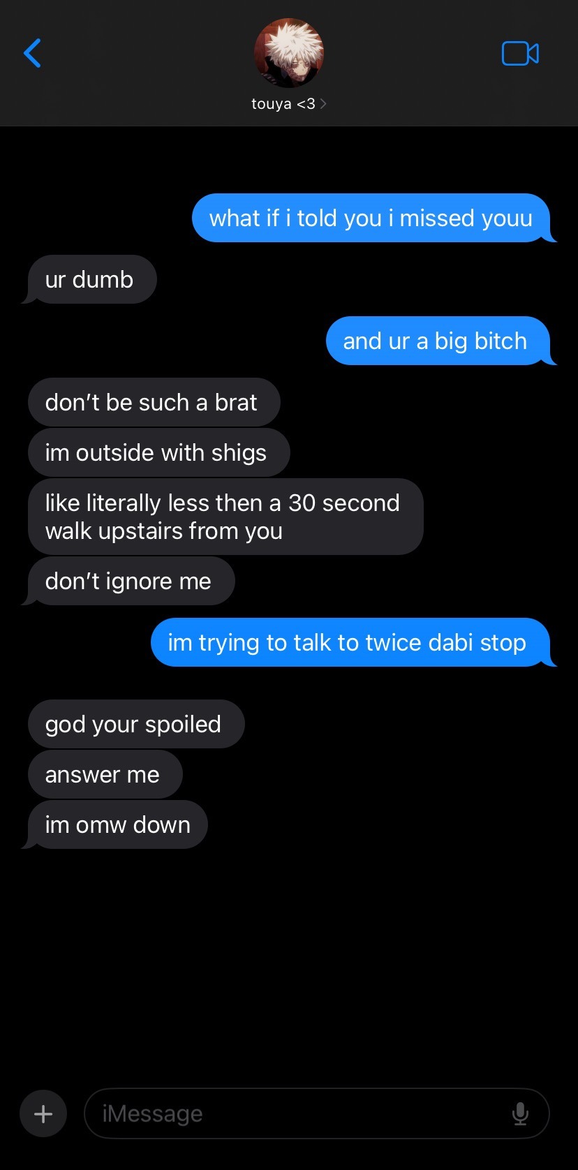 " Down Bad " T . Todoroki