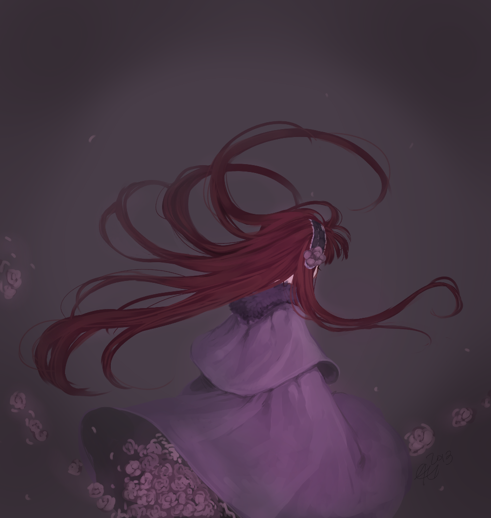 melonrific:  quick speed paint of Maria!! god i’ve only been watching this anime