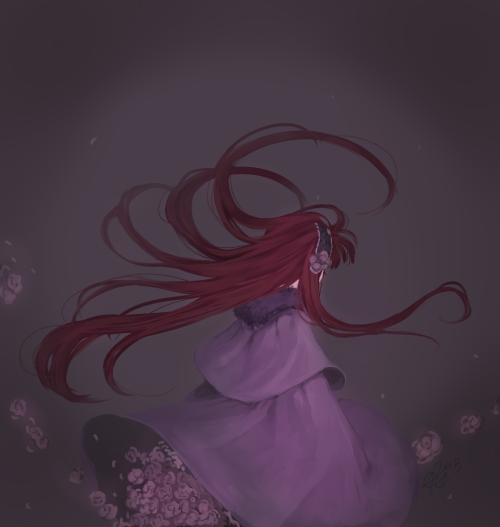 melonrific: quick speed paint of Maria!! god i’ve only been watching this anime for the past 2