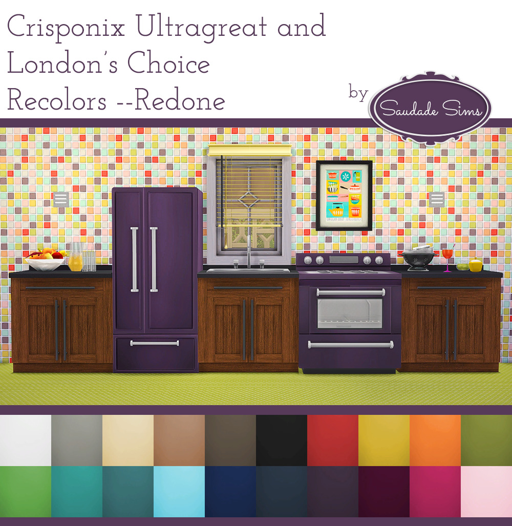 Crisponix Ultragreat and London’s Choice Recolors – Redone
Here’s another set of my recolors that I’ve redone to be design tool compatible and to have custom thumbnails. I smoothed the texture on these so those irritating lines aren’t there anymore....