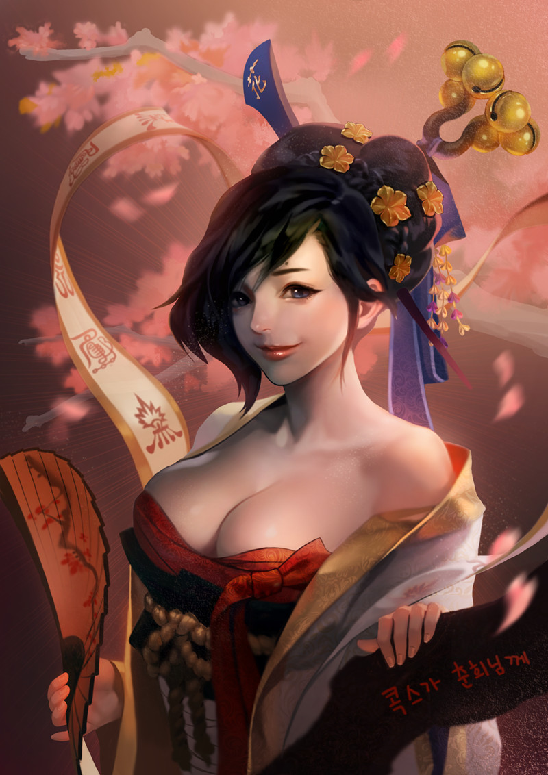 art-of-cg-girls:  2016_herowarz_hwaran by coax 콕스 