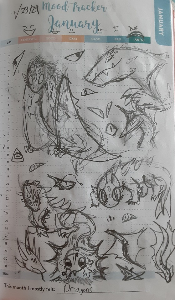 Dragon Au Art Dump 4