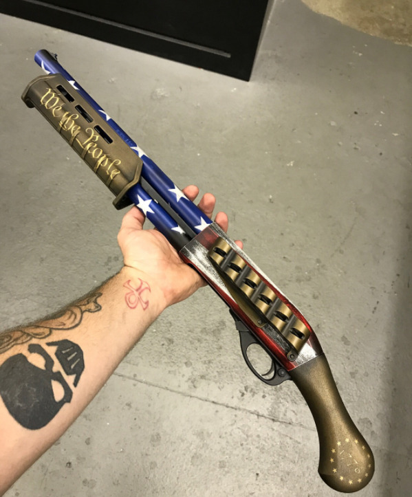 tacticalsquad:  @mike_madpigcustoms got some incredible painting skills. 😍  