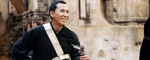 oscaricaas:Donnie Yen and Jiang Wen in Rogue One: Behind the Scenes