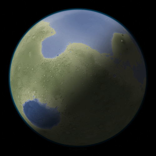 cartographerswithoutborders: Mars has surface water, but not enough. Ceres, the largest asteroid, mi