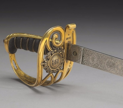 British Presentation Sword Made by Wilkinson and Presented to Lord Londesborough, Colonel of the 4th
