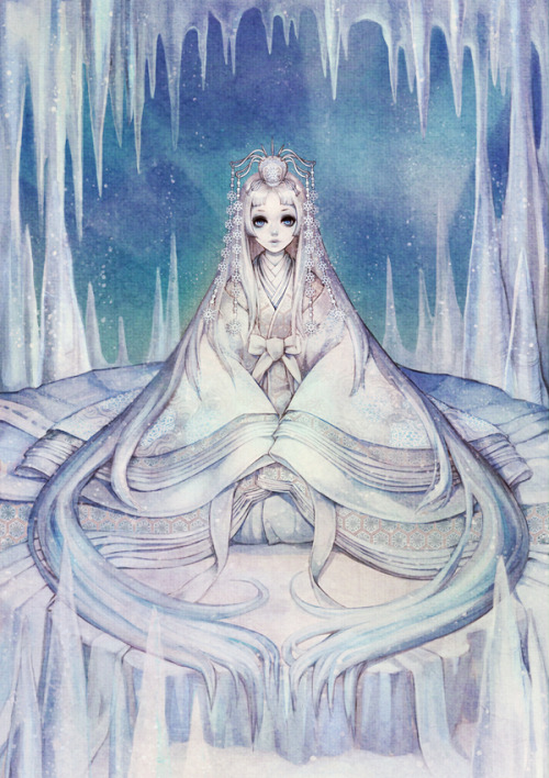 las-calles:  fairytalemood:  art by obsidian (Wooh NaYoung) Beauty and the Beast, Alice in Wonderland, Wild Swans, Red Riding Hood, The Snow Queen, The Wizard of Oz  this is still my favourite thing 