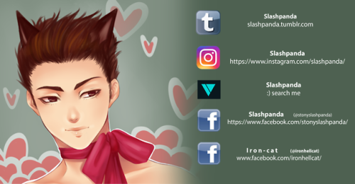 Facebofacebook gibt es zwei mal, stony account (slashpanda) und meine orginal Artworks :)